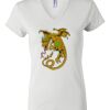 Women's Short Sleeve V-Neck T-Shirt Thumbnail