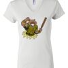 Women's Short Sleeve V-Neck T-Shirt Thumbnail