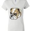 Women's Short Sleeve V-Neck T-Shirt Thumbnail