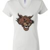 Women's Short Sleeve V-Neck T-Shirt Thumbnail