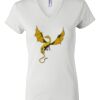 Women's Short Sleeve V-Neck T-Shirt Thumbnail