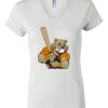 Women's Short Sleeve V-Neck T-Shirt Thumbnail