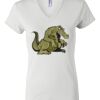 Women's Short Sleeve V-Neck T-Shirt Thumbnail