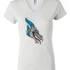 Women's Short Sleeve V-Neck T-Shirt Thumbnail