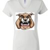 Women's Short Sleeve V-Neck T-Shirt Thumbnail