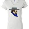 Women's Short Sleeve V-Neck T-Shirt Thumbnail