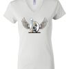 Women's Short Sleeve V-Neck T-Shirt Thumbnail