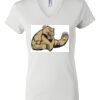 Women's Short Sleeve V-Neck T-Shirt Thumbnail