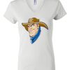 Women's Short Sleeve V-Neck T-Shirt Thumbnail