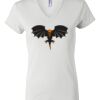 Women's Short Sleeve V-Neck T-Shirt Thumbnail