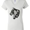 Women's Short Sleeve V-Neck T-Shirt Thumbnail