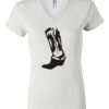 Women's Short Sleeve V-Neck T-Shirt Thumbnail