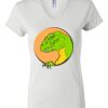 Women's Short Sleeve V-Neck T-Shirt Thumbnail