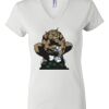 Women's Short Sleeve V-Neck T-Shirt Thumbnail