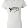 Women's Short Sleeve V-Neck T-Shirt Thumbnail