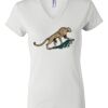 Women's Short Sleeve V-Neck T-Shirt Thumbnail