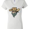 Women's Short Sleeve V-Neck T-Shirt Thumbnail