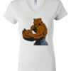 Women's Short Sleeve V-Neck T-Shirt Thumbnail