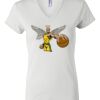 Women's Short Sleeve V-Neck T-Shirt Thumbnail