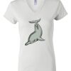 Women's Short Sleeve V-Neck T-Shirt Thumbnail