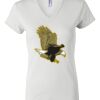 Women's Short Sleeve V-Neck T-Shirt Thumbnail