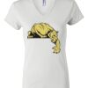 Women's Short Sleeve V-Neck T-Shirt Thumbnail