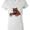 Women's Short Sleeve V-Neck T-Shirt Thumbnail