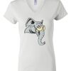 Women's Short Sleeve V-Neck T-Shirt Thumbnail