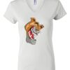 Women's Short Sleeve V-Neck T-Shirt Thumbnail