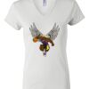 Women's Short Sleeve V-Neck T-Shirt Thumbnail