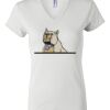 Women's Short Sleeve V-Neck T-Shirt Thumbnail