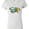 Women's Short Sleeve V-Neck T-Shirt Thumbnail