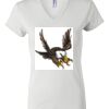 Women's Short Sleeve V-Neck T-Shirt Thumbnail