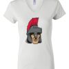 Women's Short Sleeve V-Neck T-Shirt Thumbnail