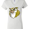 Women's Short Sleeve V-Neck T-Shirt Thumbnail