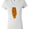 Women's Short Sleeve V-Neck T-Shirt Thumbnail