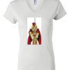 Women's Short Sleeve V-Neck T-Shirt Thumbnail