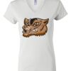 Women's Short Sleeve V-Neck T-Shirt Thumbnail