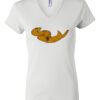 Women's Short Sleeve V-Neck T-Shirt Thumbnail