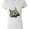 Women's Short Sleeve V-Neck T-Shirt Thumbnail