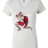 Women's Short Sleeve V-Neck T-Shirt Thumbnail