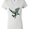 Women's Short Sleeve V-Neck T-Shirt Thumbnail