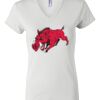 Women's Short Sleeve V-Neck T-Shirt Thumbnail