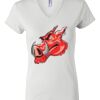 Women's Short Sleeve V-Neck T-Shirt Thumbnail