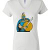 Women's Short Sleeve V-Neck T-Shirt Thumbnail