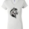 Women's Short Sleeve V-Neck T-Shirt Thumbnail