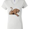 Women's Short Sleeve V-Neck T-Shirt Thumbnail