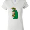 Women's Short Sleeve V-Neck T-Shirt Thumbnail