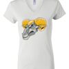 Women's Short Sleeve V-Neck T-Shirt Thumbnail