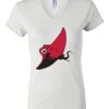 Women's Short Sleeve V-Neck T-Shirt Thumbnail